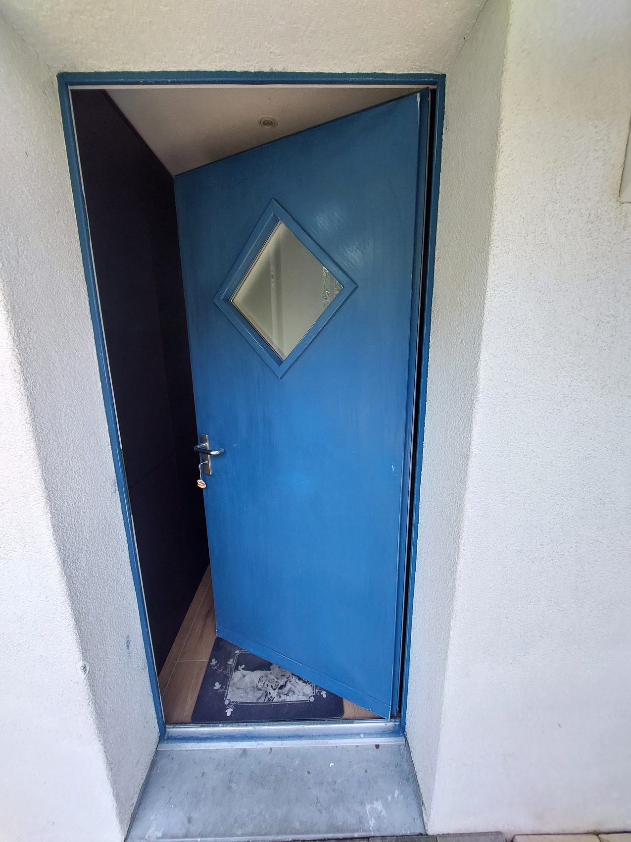 Auffrischung in Blau